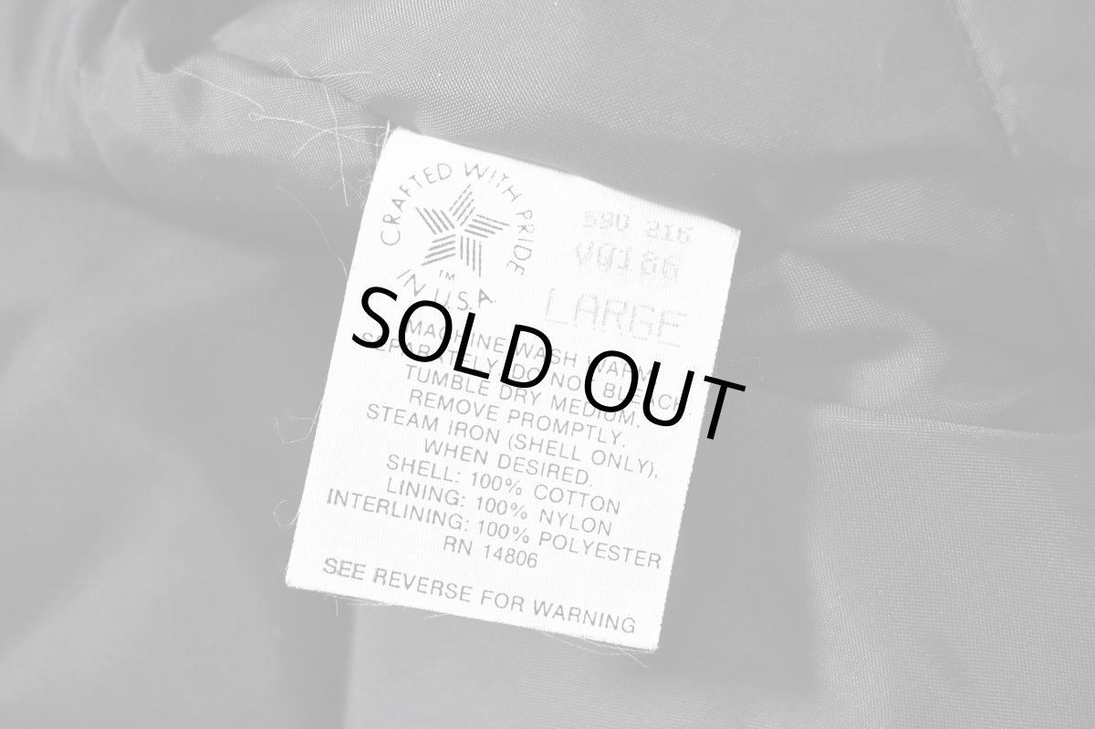 画像7: Deadstock Carhartt Quilt Lined Duck Vest Brown made in USA (7)