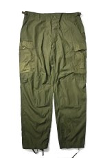 画像1: 80s Deadstock Us Military Poplin Combat Trouser  (1)