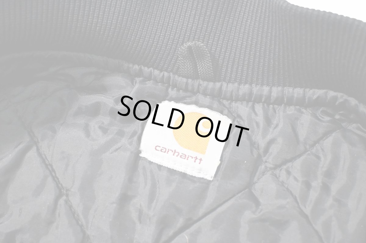 画像6: Used Carhartt Quilt Lined Duck Vest Moss (6)