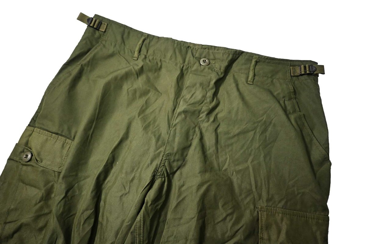 画像2: 80s Deadstock Us Military Poplin Combat Trouser  (2)