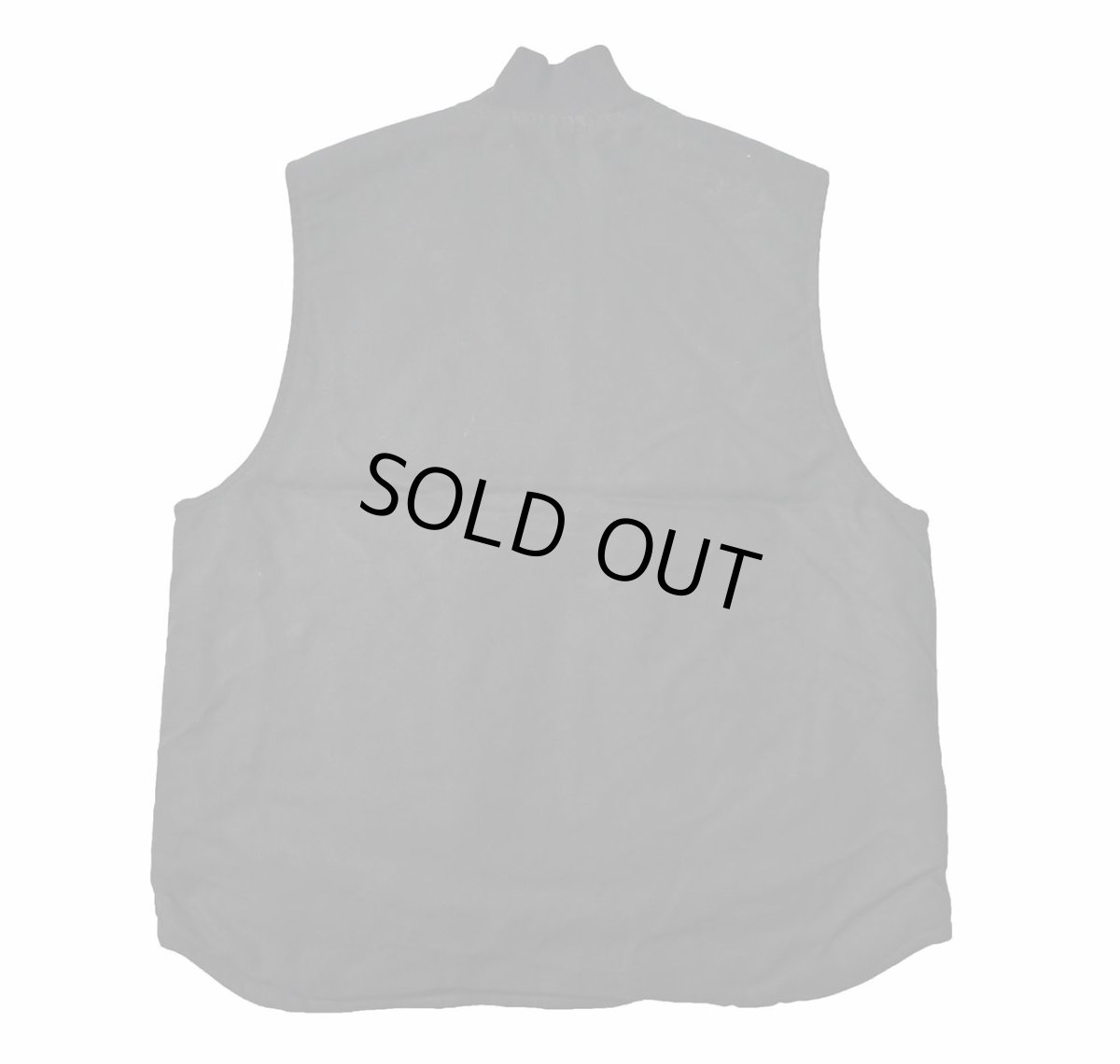 画像2: Used Carhartt Quilt Lined Duck Vest Black (2)