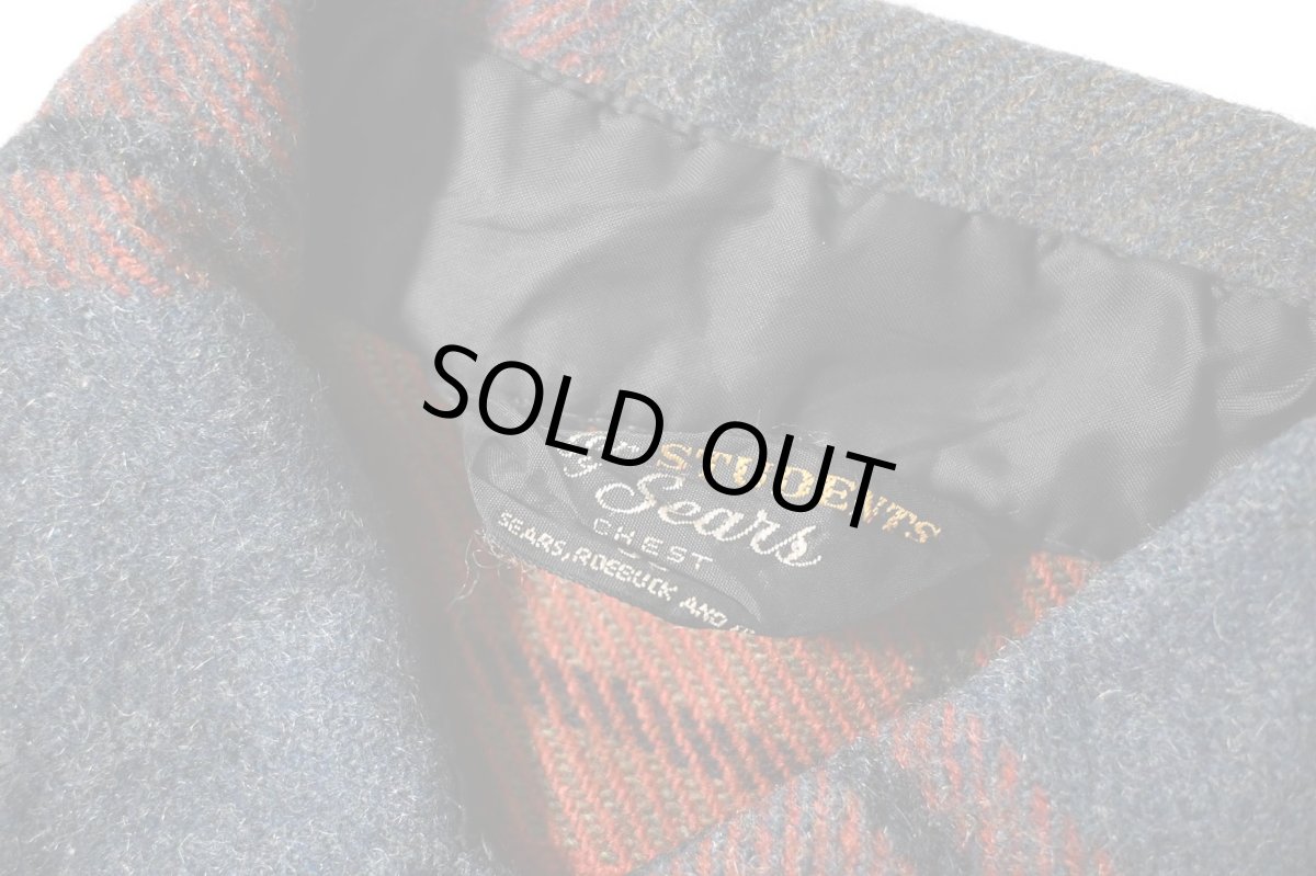 画像4: 60s Used Sears Wool Shirt (4)