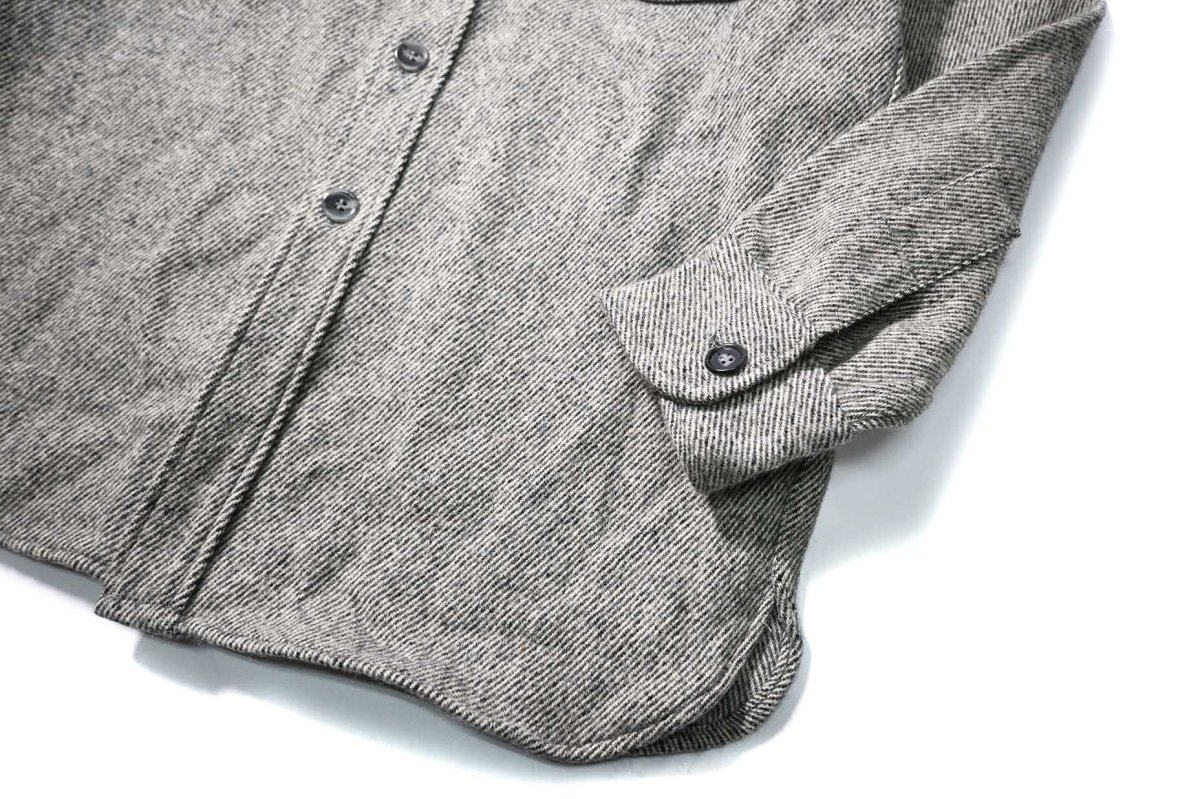 画像3: 80s Deadstock Eddie Bauer Wool Shirt (3)