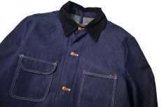 画像3: 70's Deadstock Blue Bell Denim Coverall Blanket Liner (3)