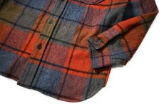 画像3: 60s Used Sears Wool Shirt (3)