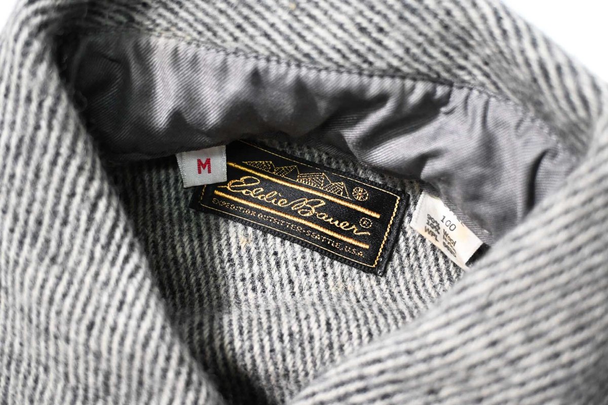 画像4: 80s Deadstock Eddie Bauer Wool Shirt (4)