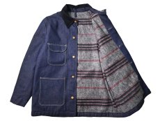画像5: 70's Deadstock Blue Bell Denim Coverall Blanket Liner (5)