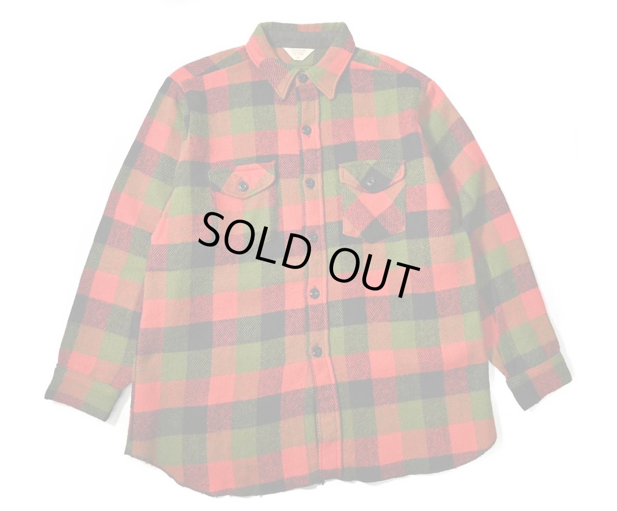 画像1: 70s Used Frostproof Wool Shirt (1)