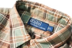 画像4: Used Polo Ralph Lauren Flannel Shirt (4)