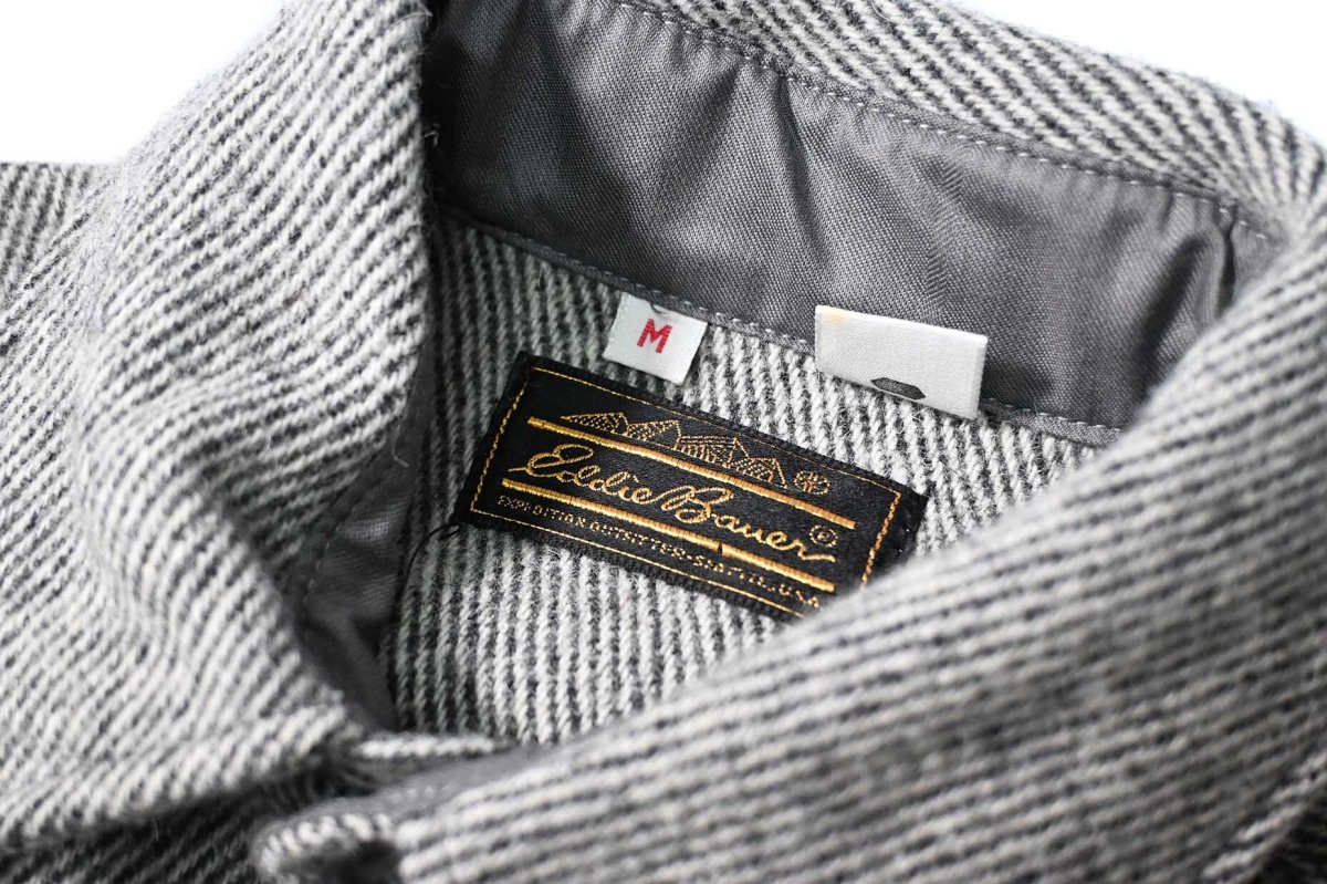 画像4: 80s Deadstock Eddie Bauer Wool Shirt (4)