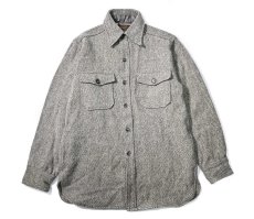 画像1: 80s Deadstock Eddie Bauer Wool Shirt (1)