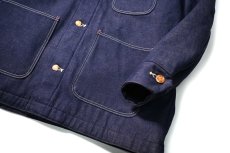 画像4: 70's Deadstock Blue Bell Denim Coverall Blanket Liner (4)