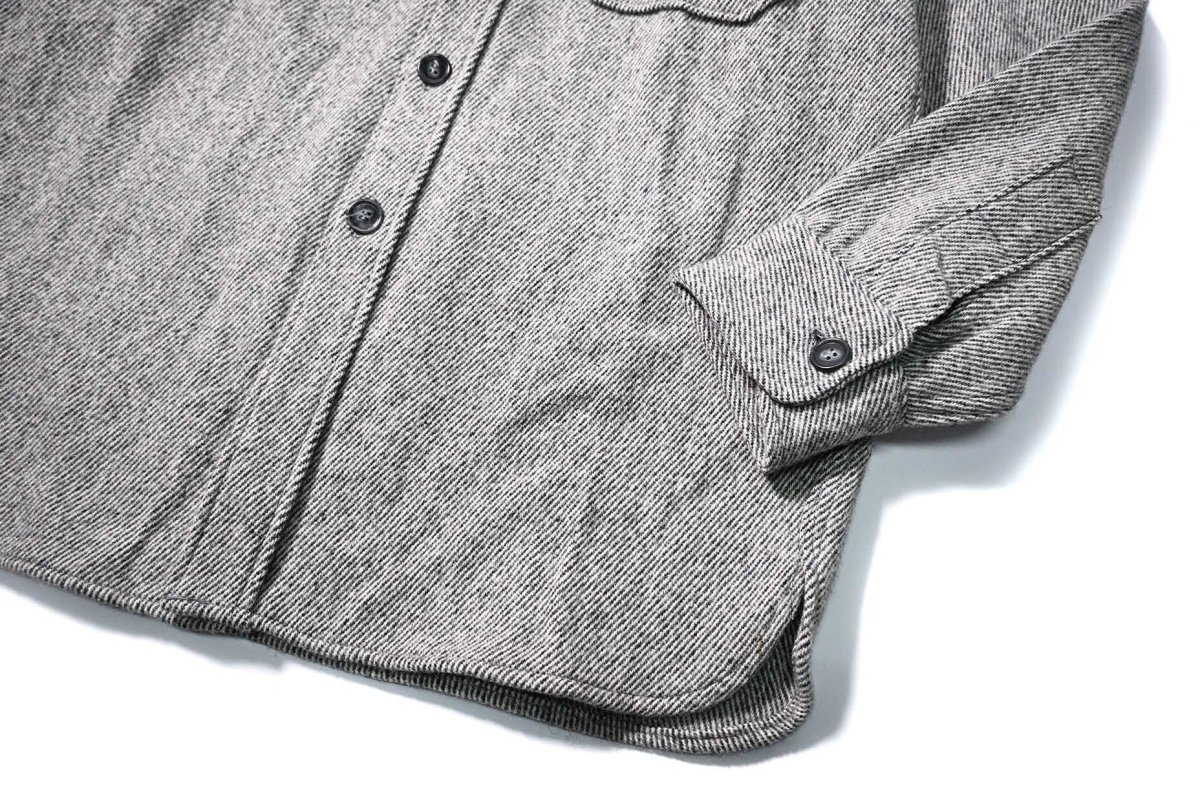 画像3: 80s Deadstock Eddie Bauer Wool Shirt (3)