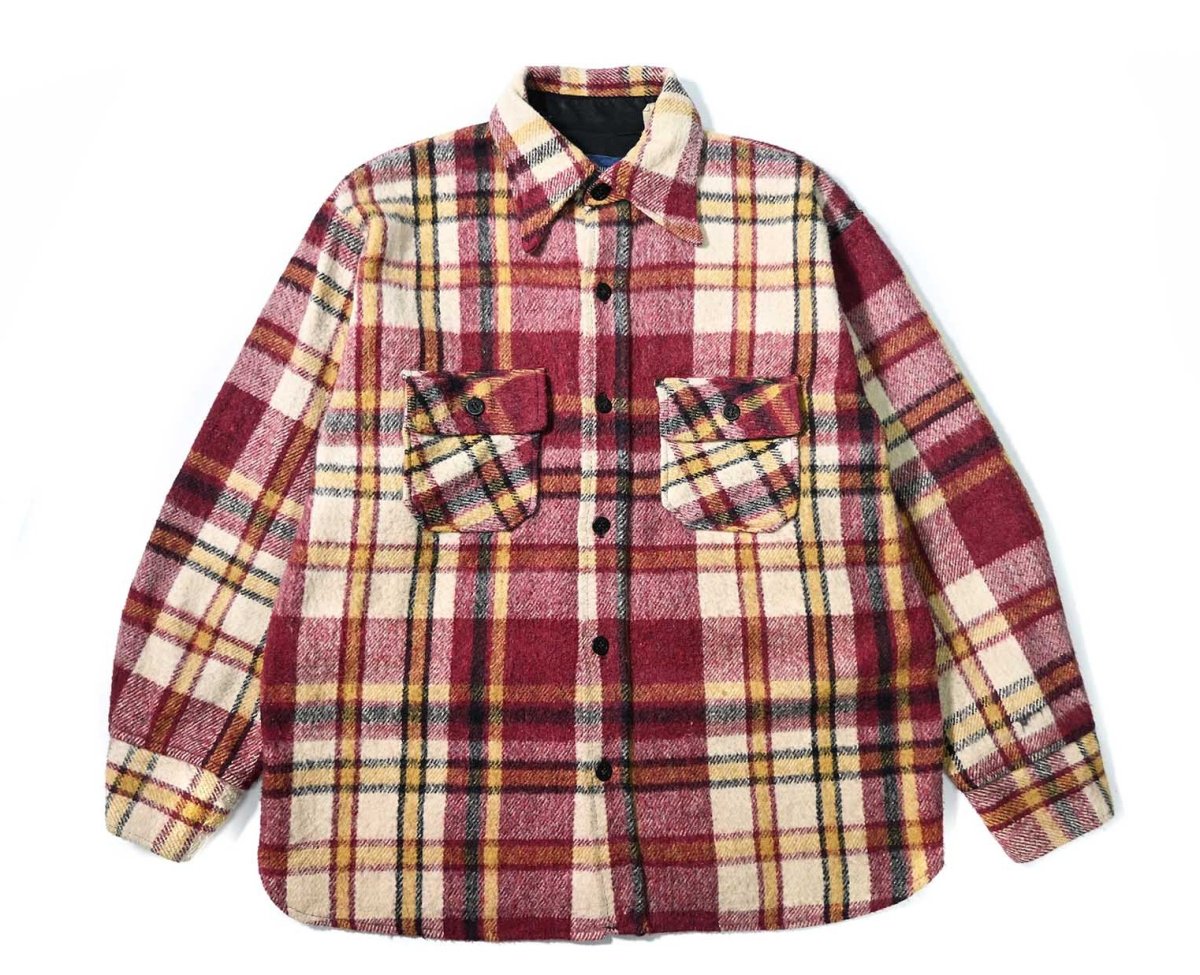 画像1: Used Brewster Wool Shirt (1)