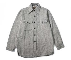 画像1: 80s Deadstock Eddie Bauer Wool Shirt (1)