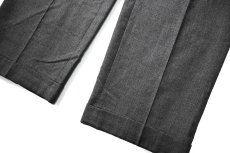 画像3: Used Chaps Wool Pleated Slacks (3)