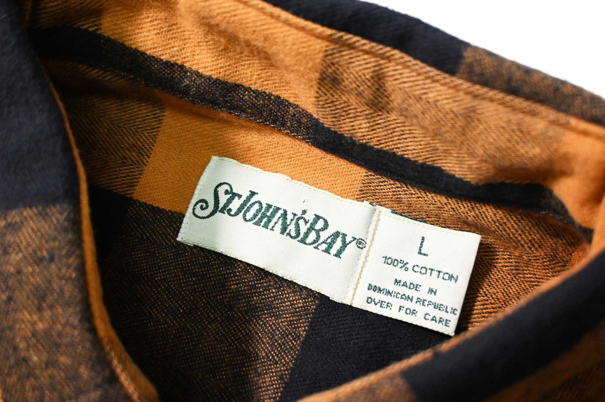 画像4: Deadstock St John's Bay Heavy Flannel Shirt (4)