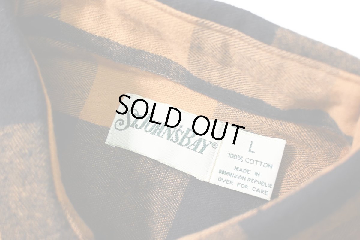 画像4: Deadstock St John's Bay Heavy Flannel Shirt (4)