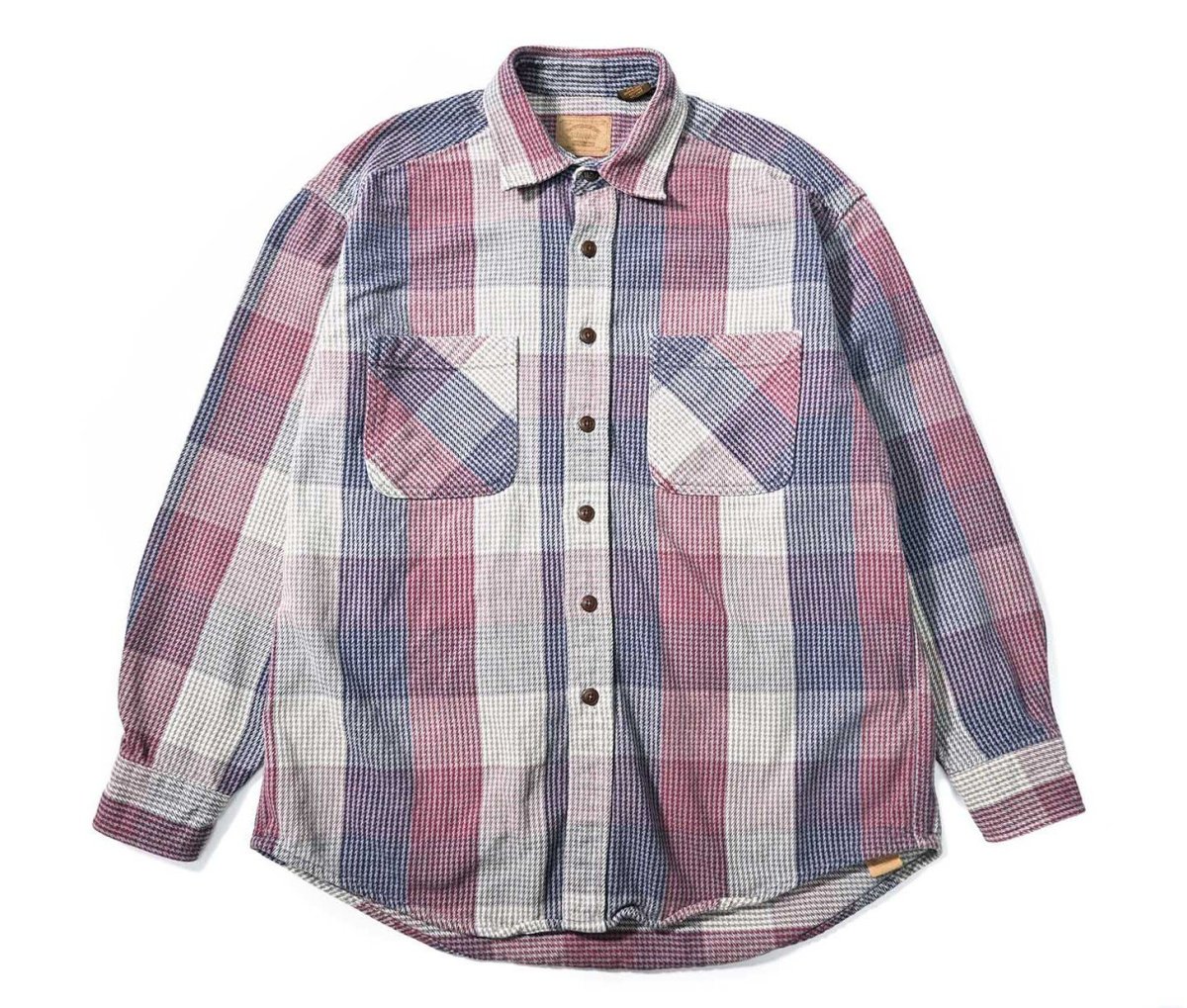 画像1: Used St John's Bay Heavy Flannel Shirt (1)