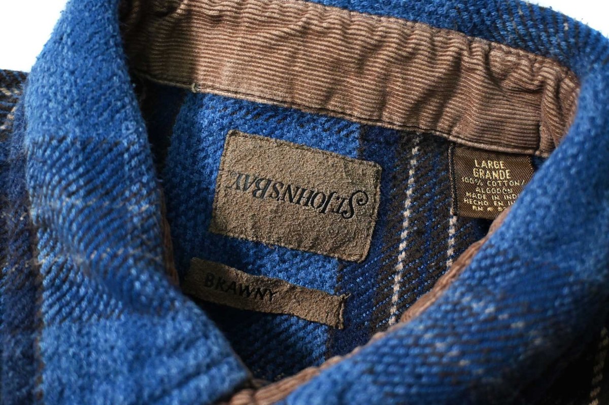 画像4: Used St John's Bay Heavy Flannel Shirt (4)