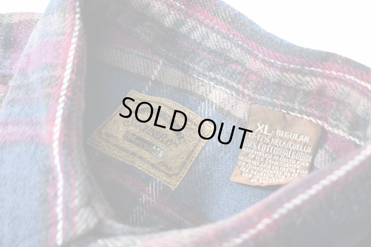 画像4: Used St John's Bay Heavy Flannel Shirt (4)