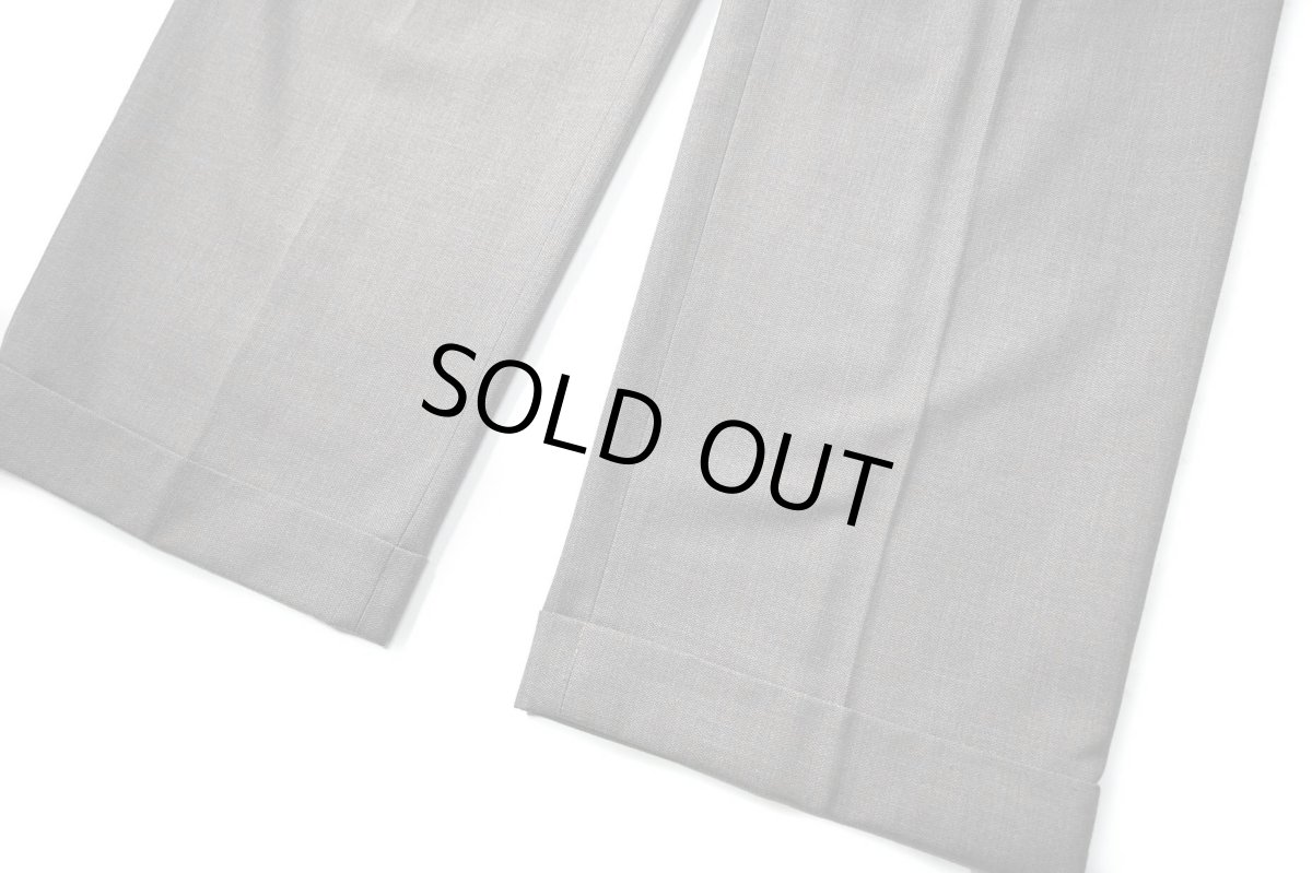 画像3: Used Ralph Lauren Polyester/Rayon Pleated Slacks (3)