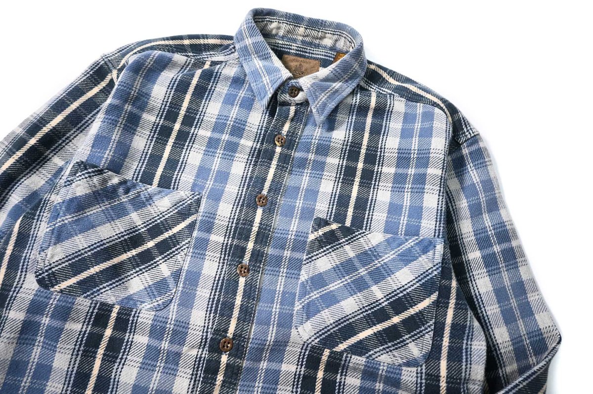 画像2: Used St John's Bay Heavy Flannel Shirt (2)
