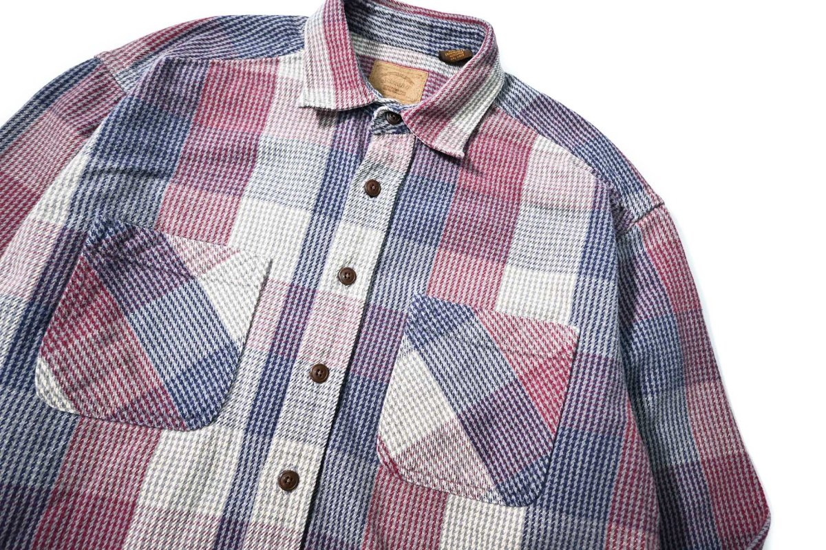 画像2: Used St John's Bay Heavy Flannel Shirt (2)