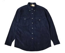 画像1: 80s Deadstock Eddie Bauer Corduroy Shirt (1)