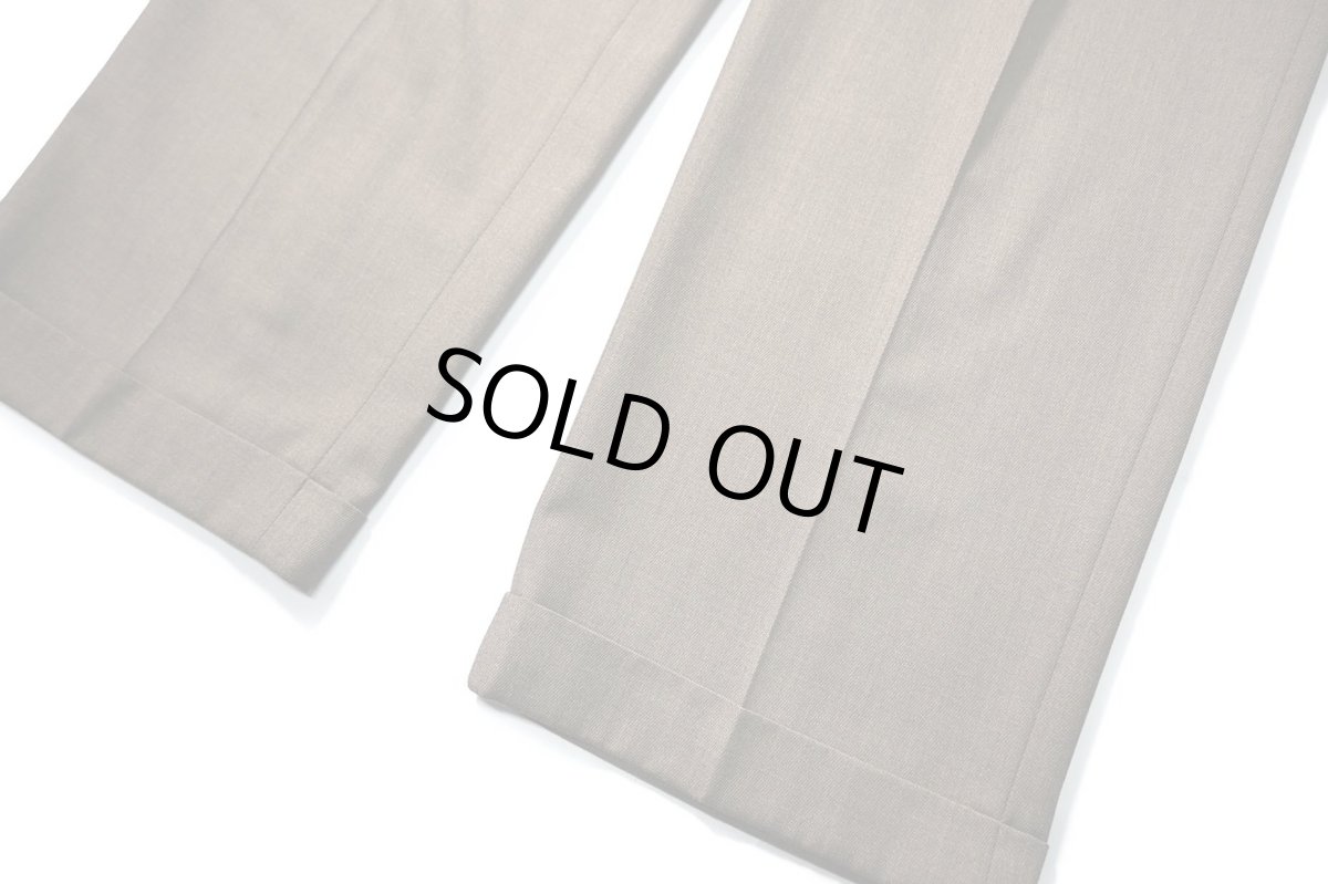 画像3: Used Ralph Lauren Polyester/Rayon Pleated Slacks (3)