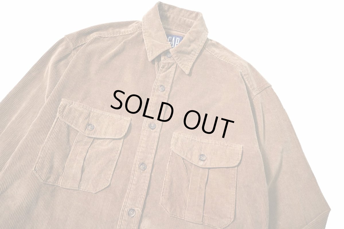画像2: Used Gap Corduroy Shirt (2)