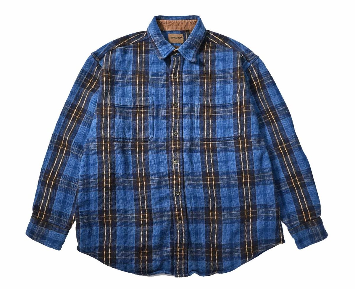 画像1: Used St John's Bay Heavy Flannel Shirt (1)