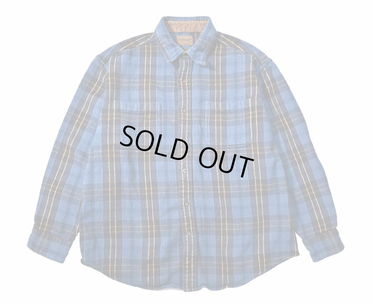 画像1: Used St John's Bay Heavy Flannel Shirt (1)