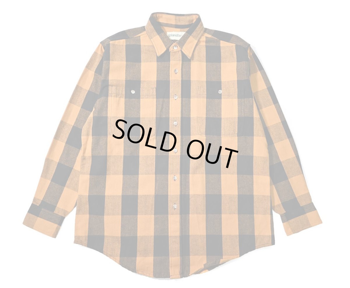 画像1: Deadstock St John's Bay Heavy Flannel Shirt (1)
