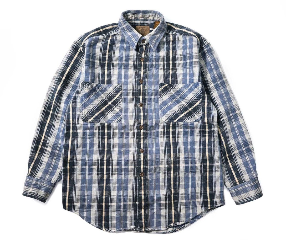 画像1: Used St John's Bay Heavy Flannel Shirt (1)