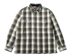 画像1: Used St John's Bay Heavy Flannel Shirt Box Cut (1)