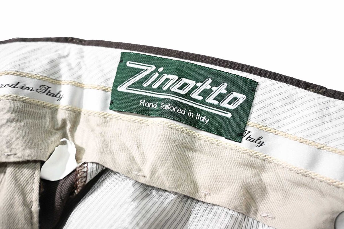 画像6: Used Zinotto Wool Pleated Slacks (6)
