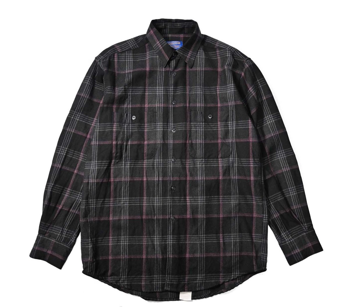 画像1: 00s Used Pendleton Wool Shirt (1)