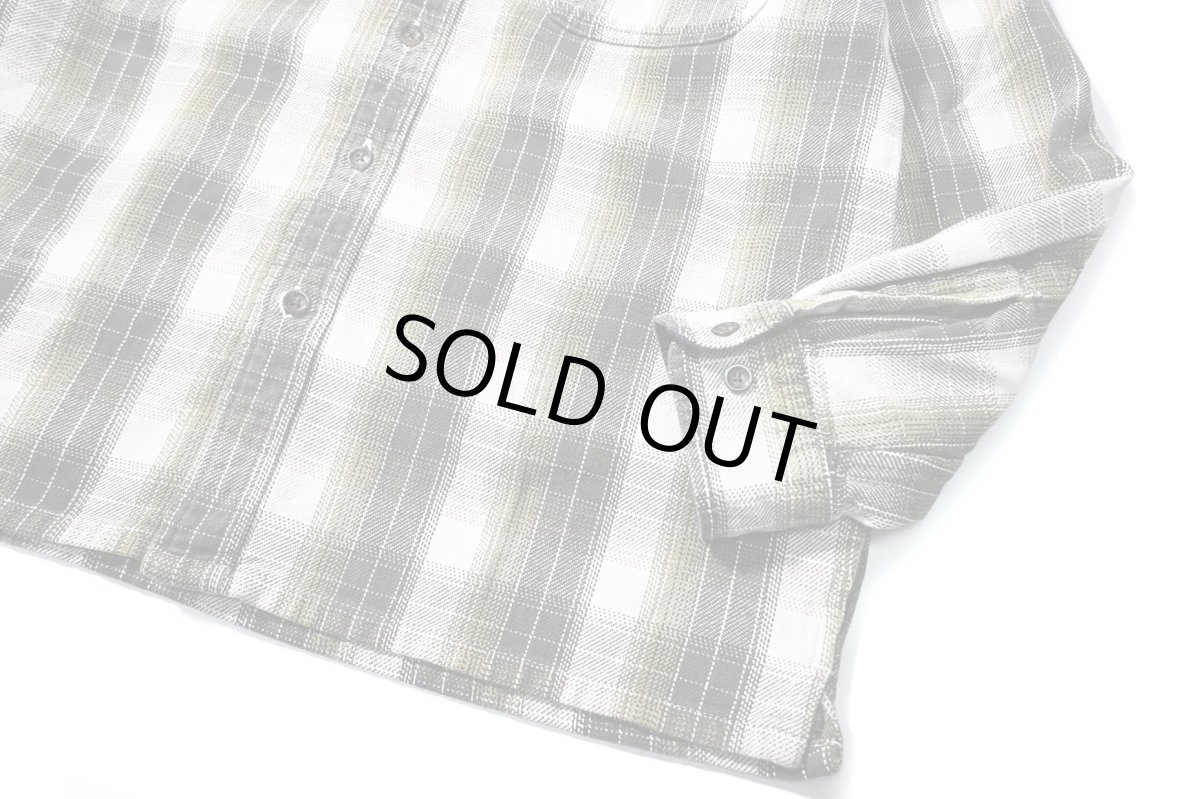 画像3: Used St John's Bay Heavy Flannel Shirt Box Cut (3)