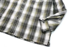 画像3: Used St John's Bay Heavy Flannel Shirt Box Cut (3)