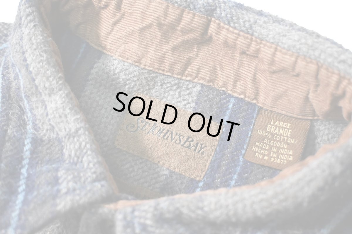 画像4: Used St John's Bay Heavy Flannel Shirt (4)