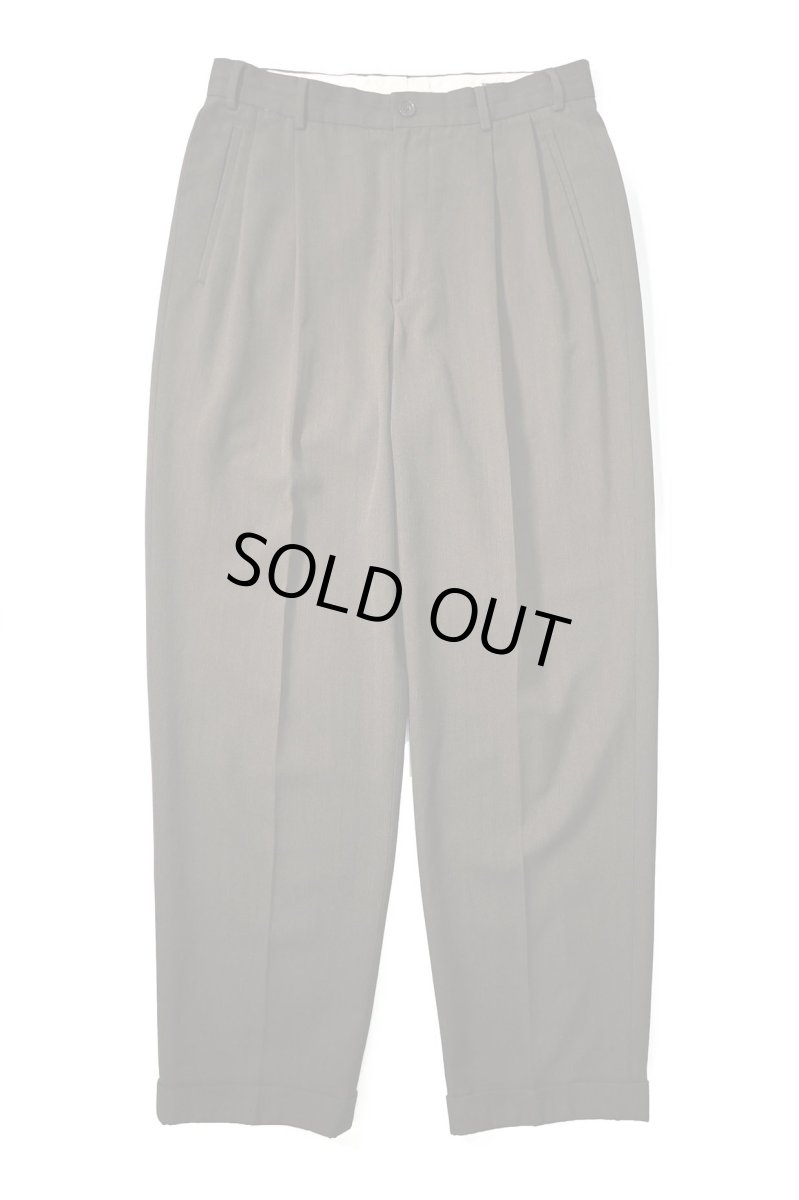 画像1: Used Le Collezioni Structure Wool Pleated Slacks (1)