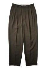 画像1: Used Le Collezioni Structure Wool Pleated Slacks (1)