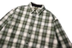 画像2: Used St John's Bay Heavy Flannel Shirt Box Cut (2)