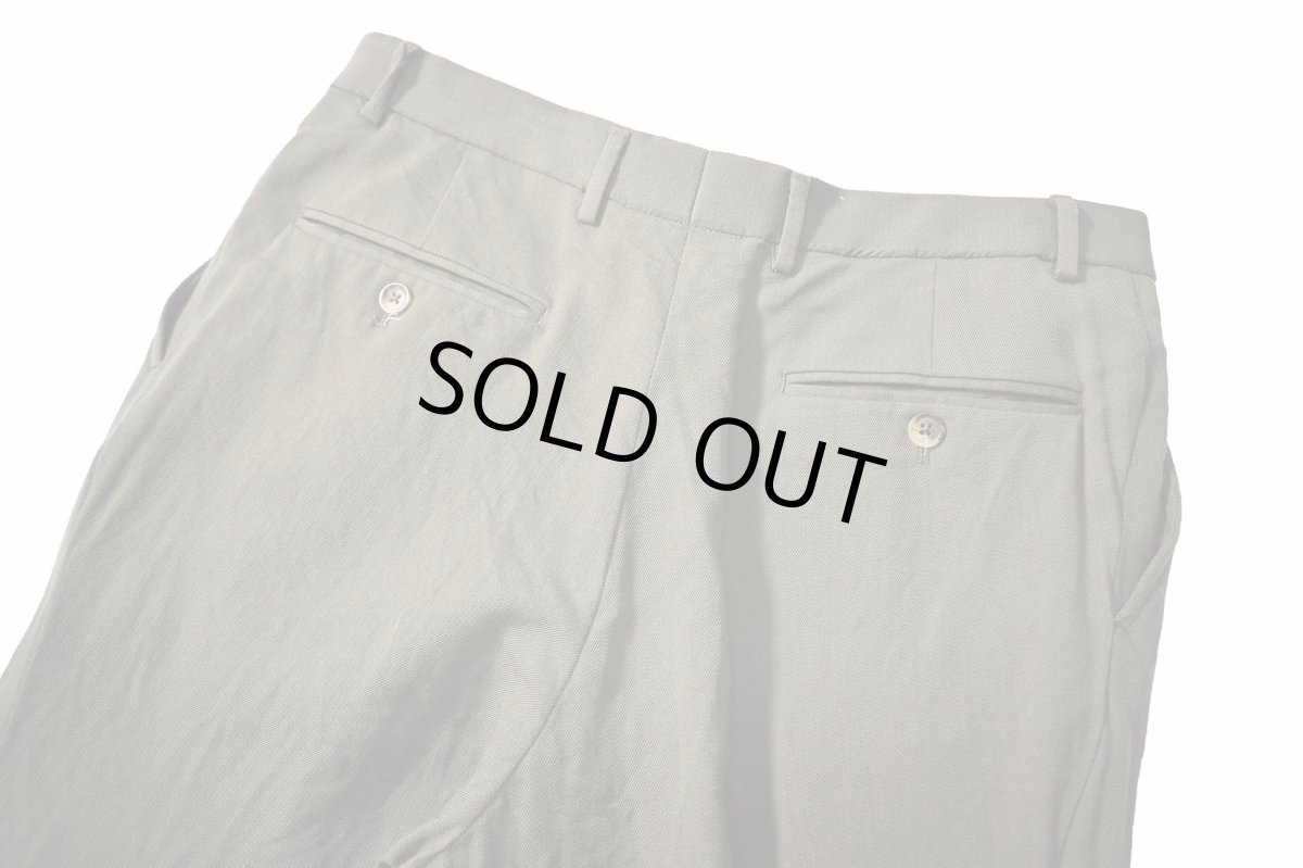 画像4: Used Joseph&Feiss Gold Wool Pleated Slacks (4)