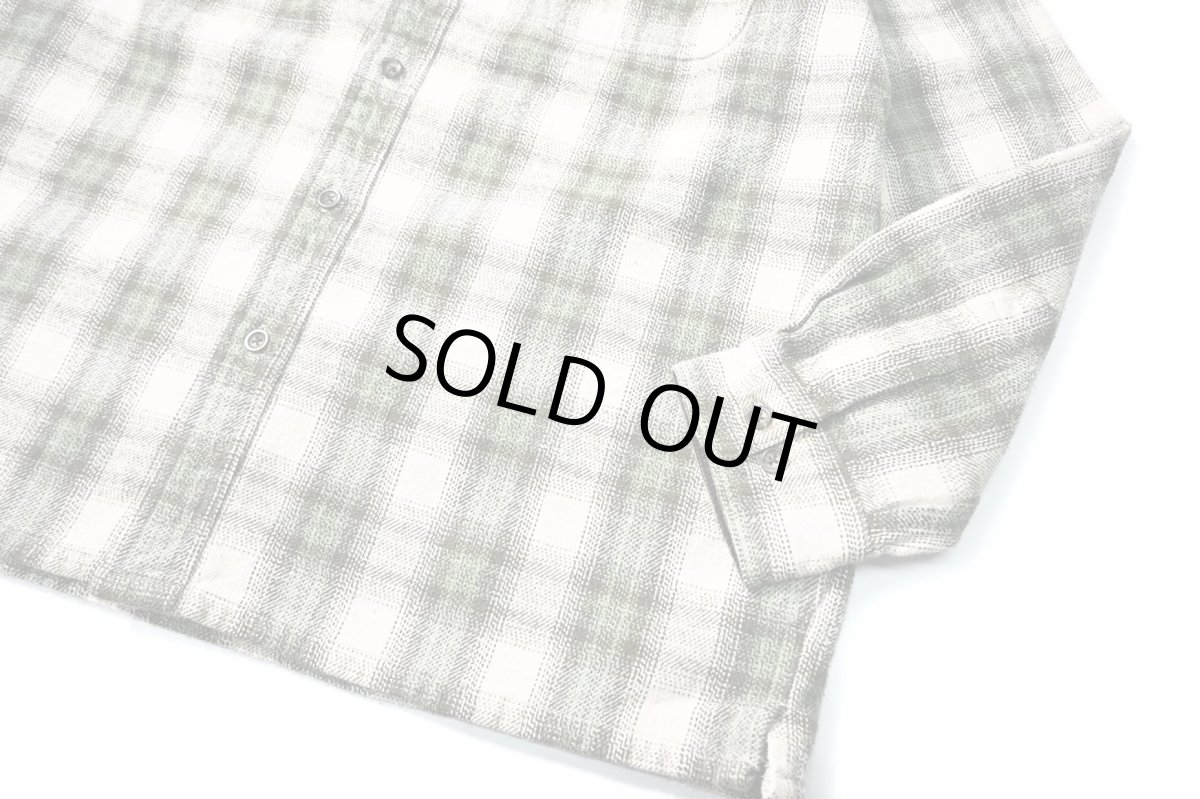 画像3: Used St John's Bay Heavy Flannel Shirt Box Cut (3)