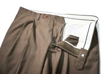 画像5: Used Ralph Lauren Polyester/Rayon Pleated Slacks (5)