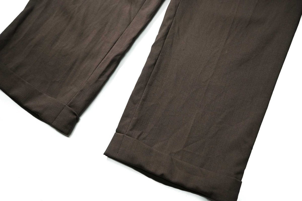 画像3: Used Zinotto Wool Pleated Slacks (3)