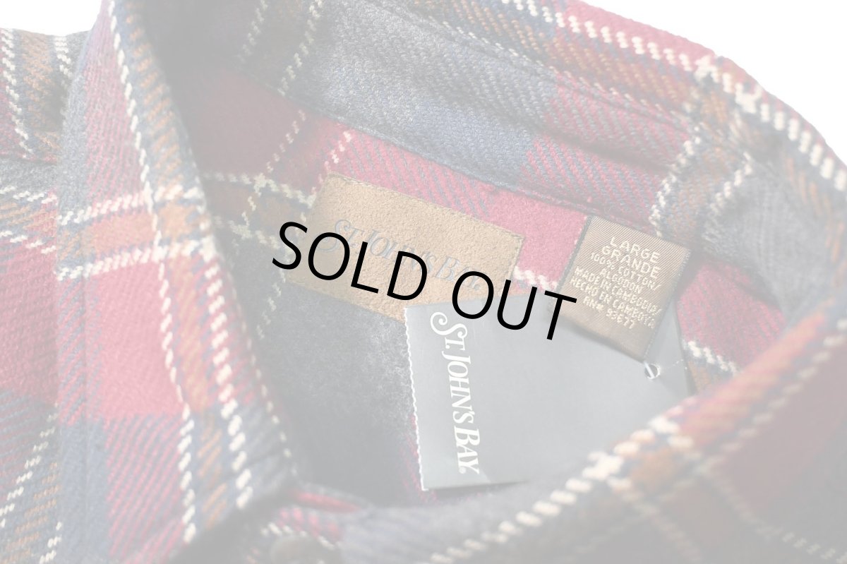 画像4: Deadstock St John's Bay Heavy Flannel Shirt (4)