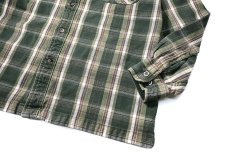 画像3: Used St John's Bay Heavy Flannel Shirt Box Cut (3)